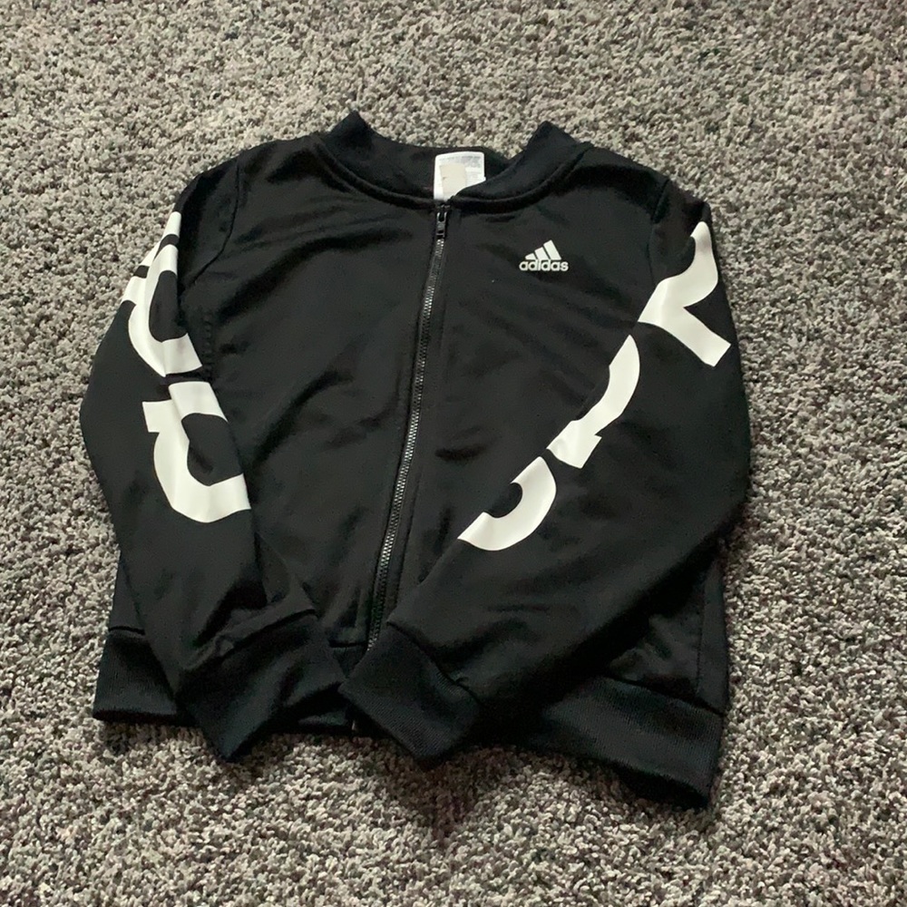 Girls adidas zip up